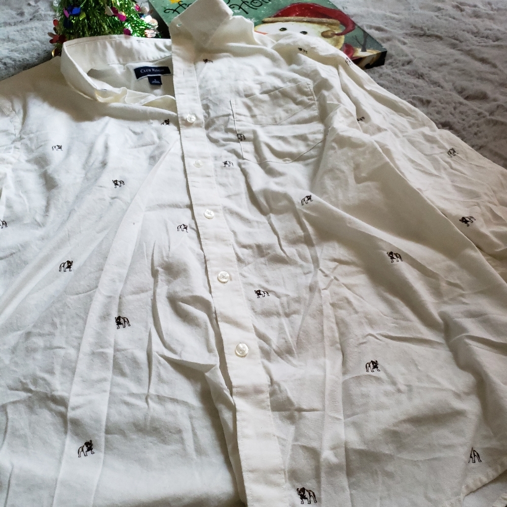 Club Room Mens cotton button down